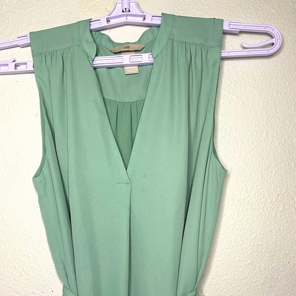 H&M | Women's Light Green Dress Size S - Picture 4 of 8